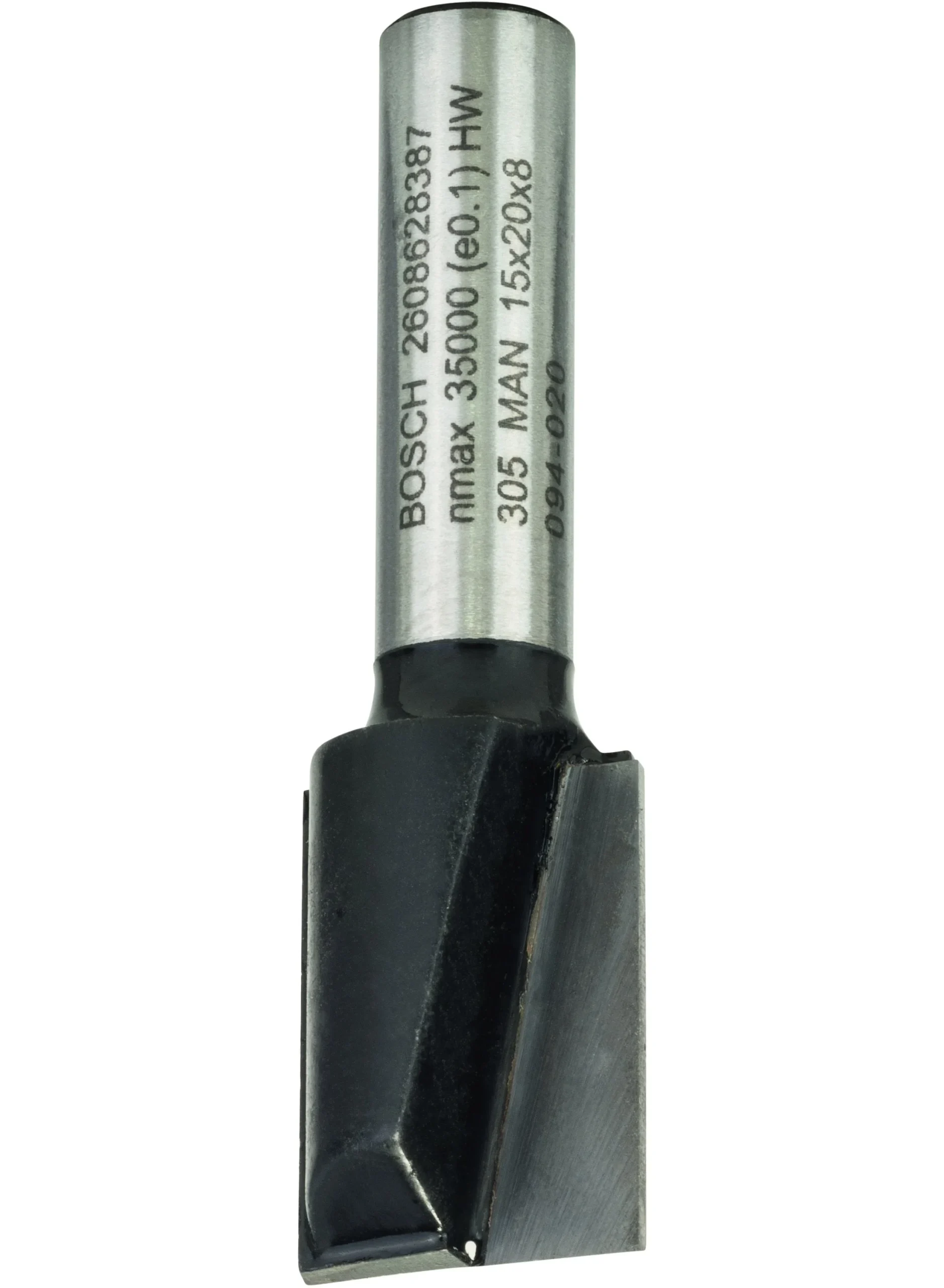 ФРЕЗА HM B=15MM, L=20 MM, ПАТРОН 8MM