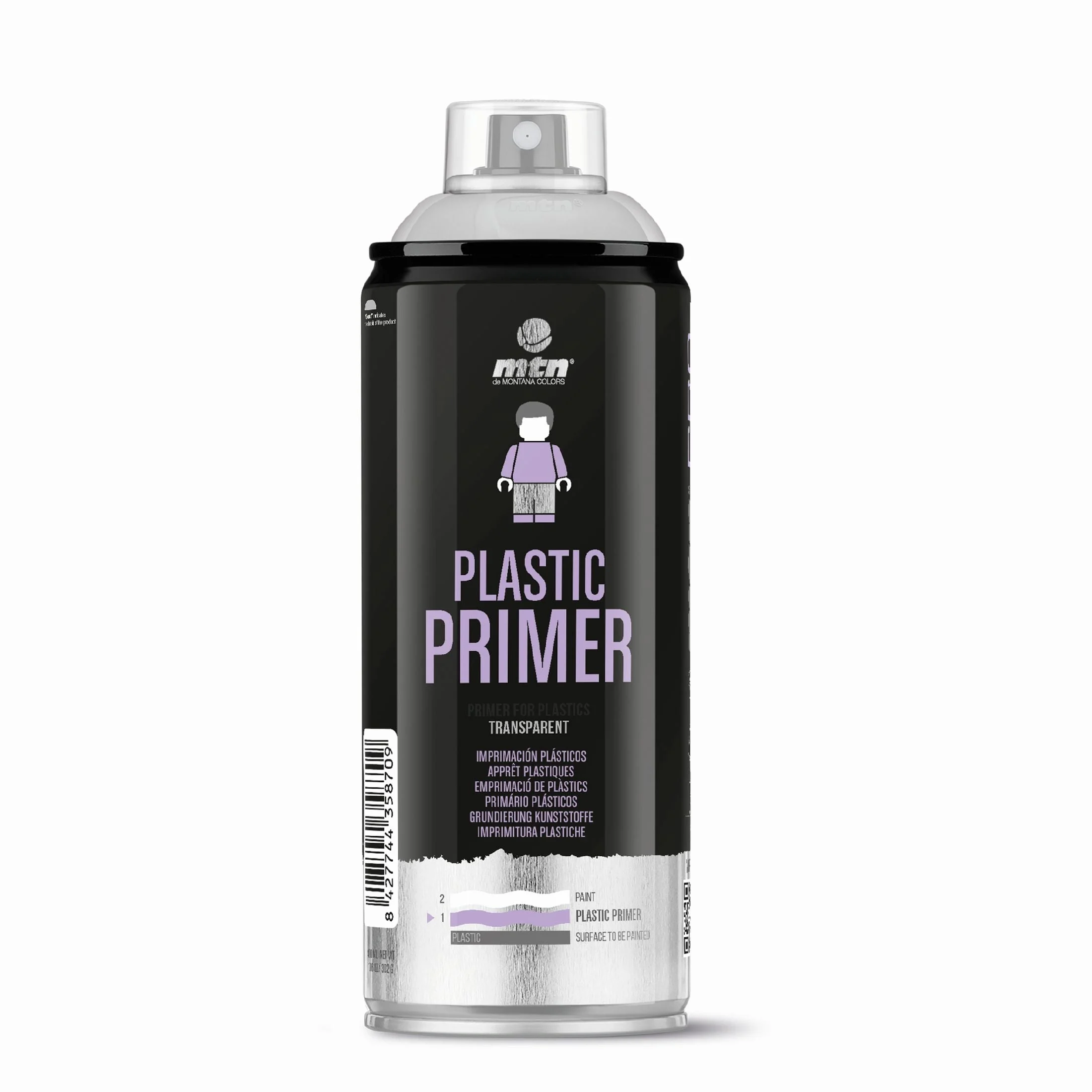 AEROSOL PRIMER MTN PRO PLASTIC 400ML