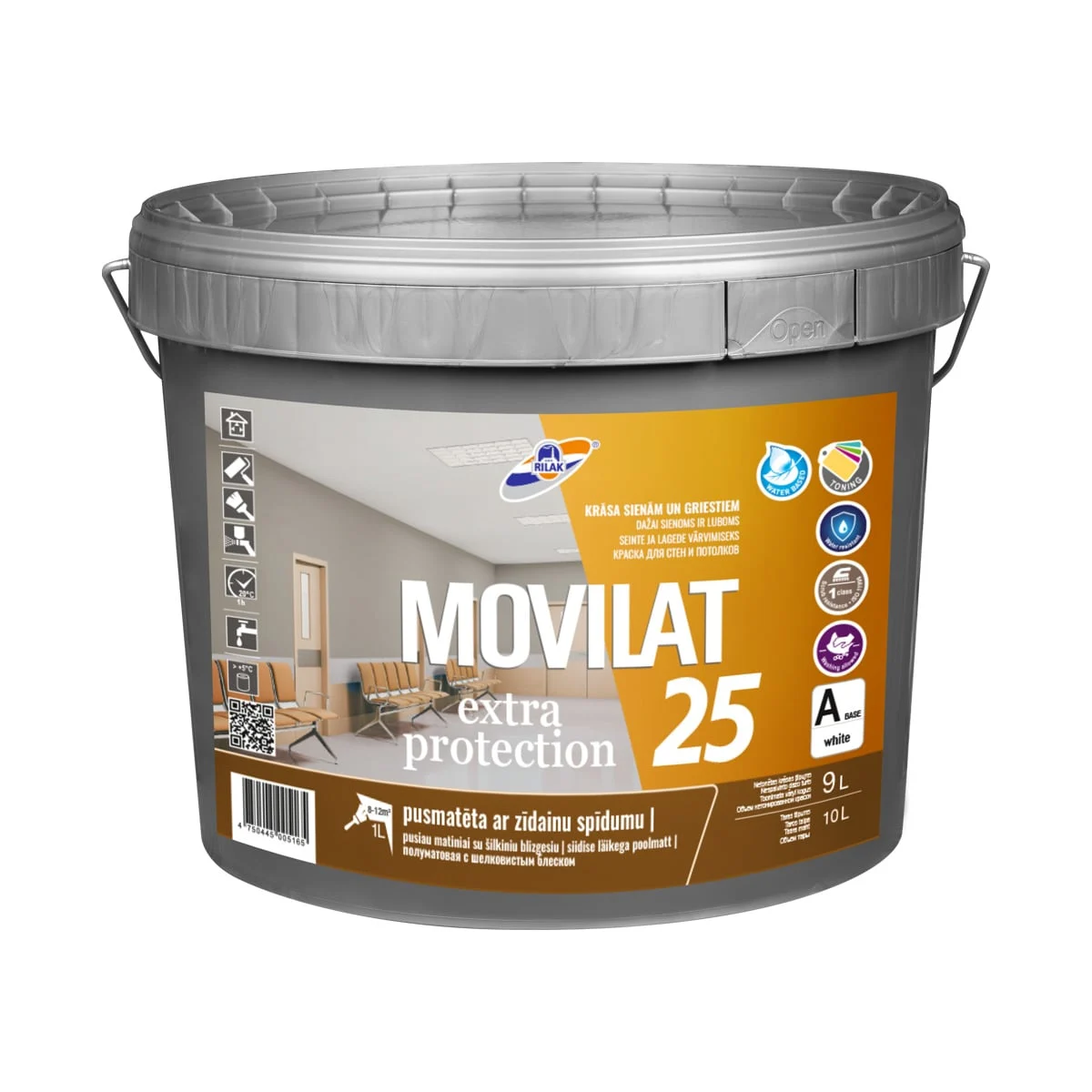 КРАСКА MOVILAT-25 A БАЗА 9L