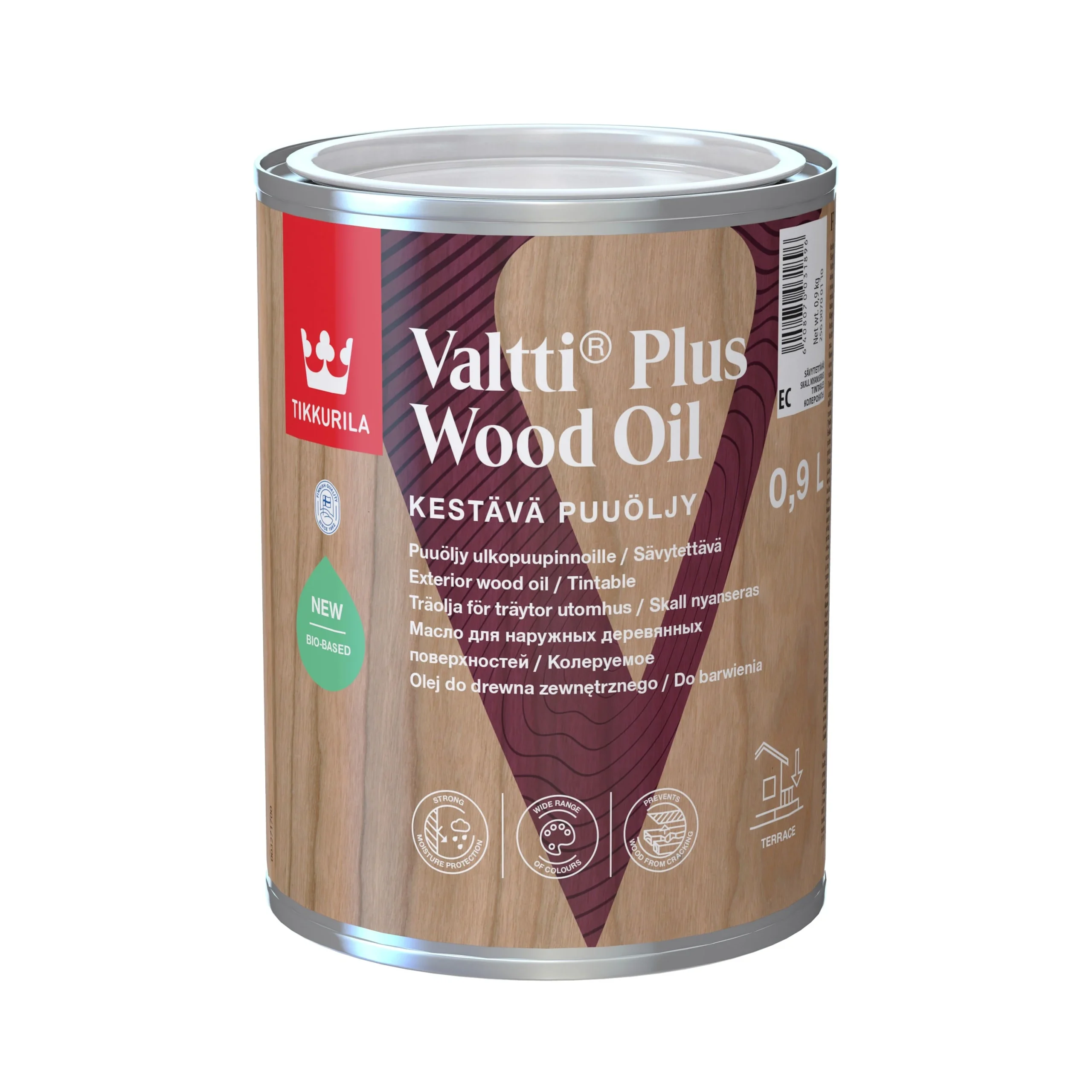 VALTTI PLUS WOOD OIL EC 0.9L