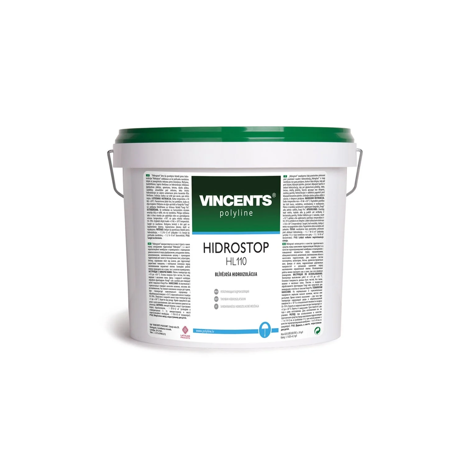 WATERPROOFING.VINCENTS HIDROSTOP HL110 5KG