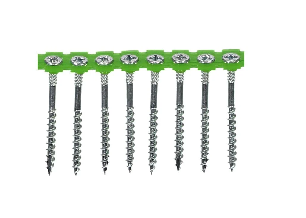 SCREWS IN STRIPS 4.2X42 ZN-1000PCS