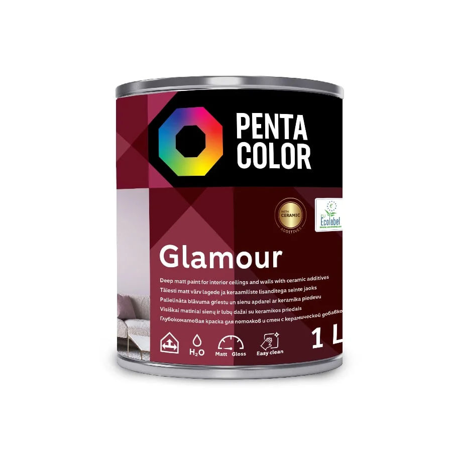 КРАСКА ДИСПЕРСИОННАЯ PENTACOLOR GLAMOUR 1