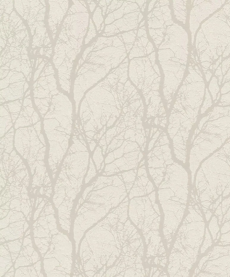 VINYL WALLPAPER 633252 BEIGE BRANCHES