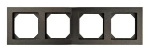 RĀMĪTIS EPSILON SLIM 14-145-04 MELNS