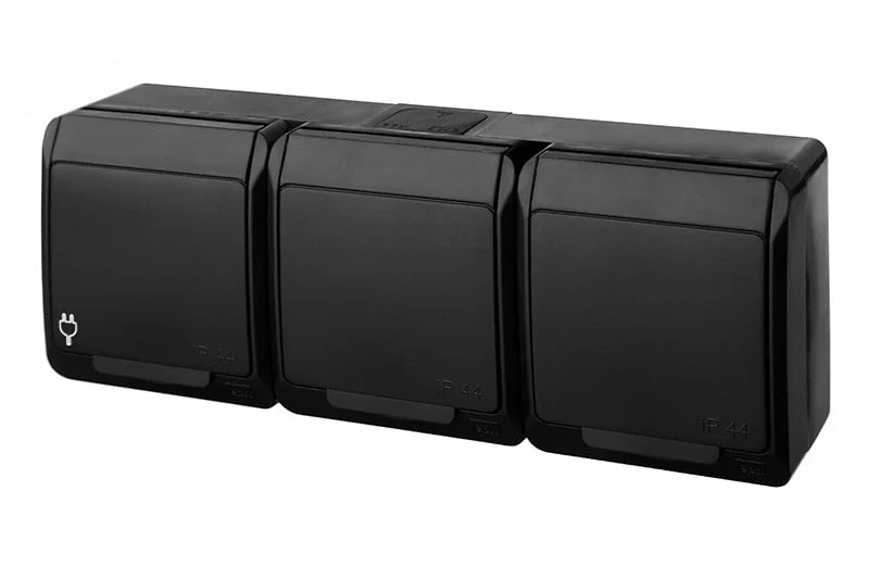 ROZETE ELEKTRO HERMES 3VT JUOD 0326-09