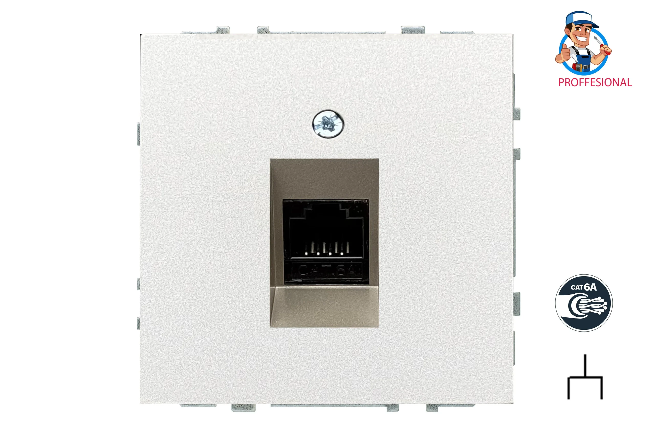 DATORU ROZETE IKL-001-01.M/CH MODERN
