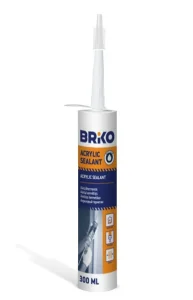 AKRILS BRIKO 300ML BALTS