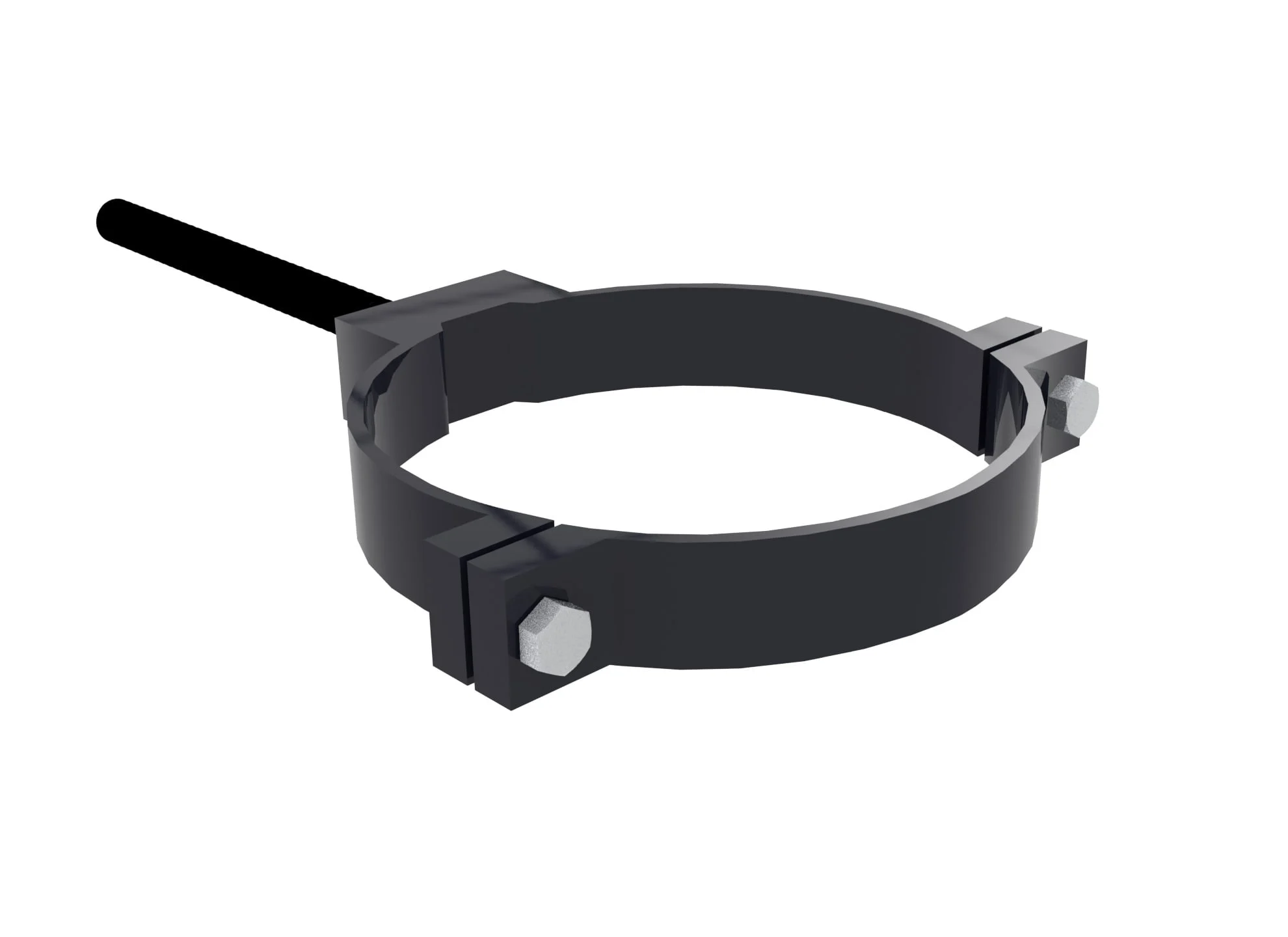 ЗАЩИТИТЕЛЬ ДЛЯ ПЛАСТИКОВОЙ ТРУБЫ PVC SCALA 80MM ГРАФИТ
