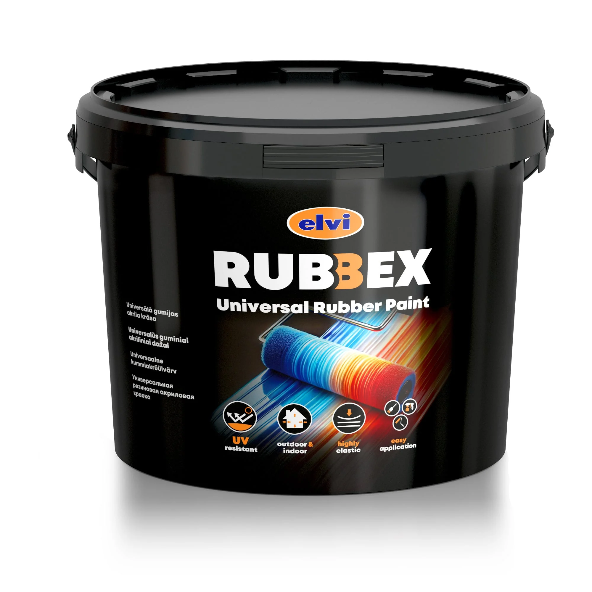 KRĀSA RUBBEXUNIVERSAL TUMŠI BRŪNA 3.5KG