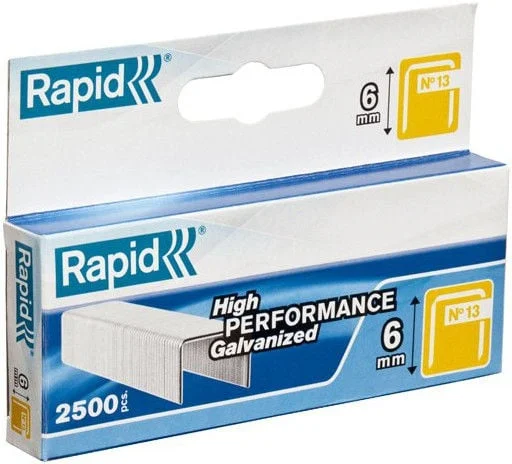 STAPLES 13/6 2500 PCS., 10.6X0.7 MM,