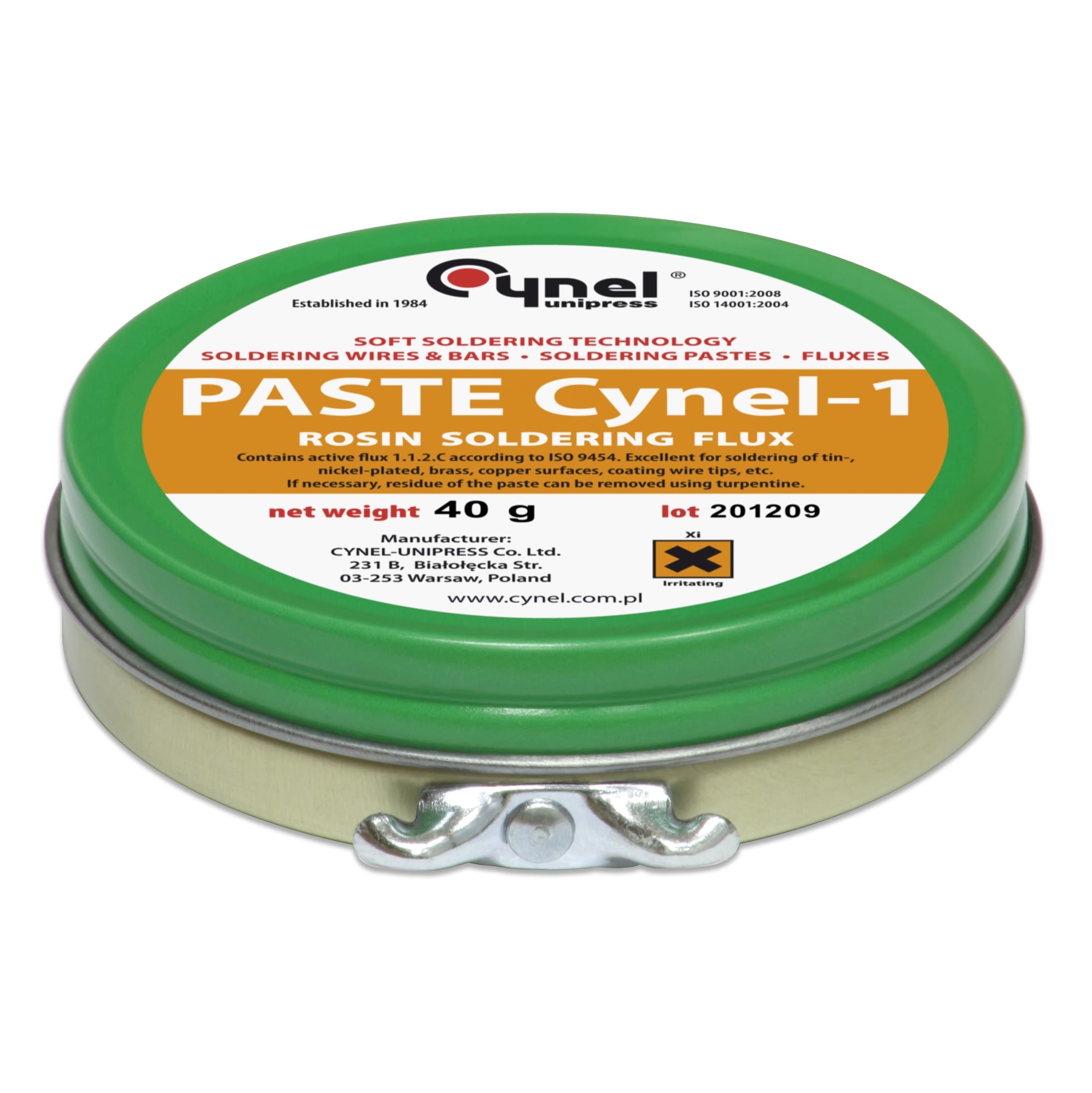PASTA LODĒŠANAS CYNEL-1 40G