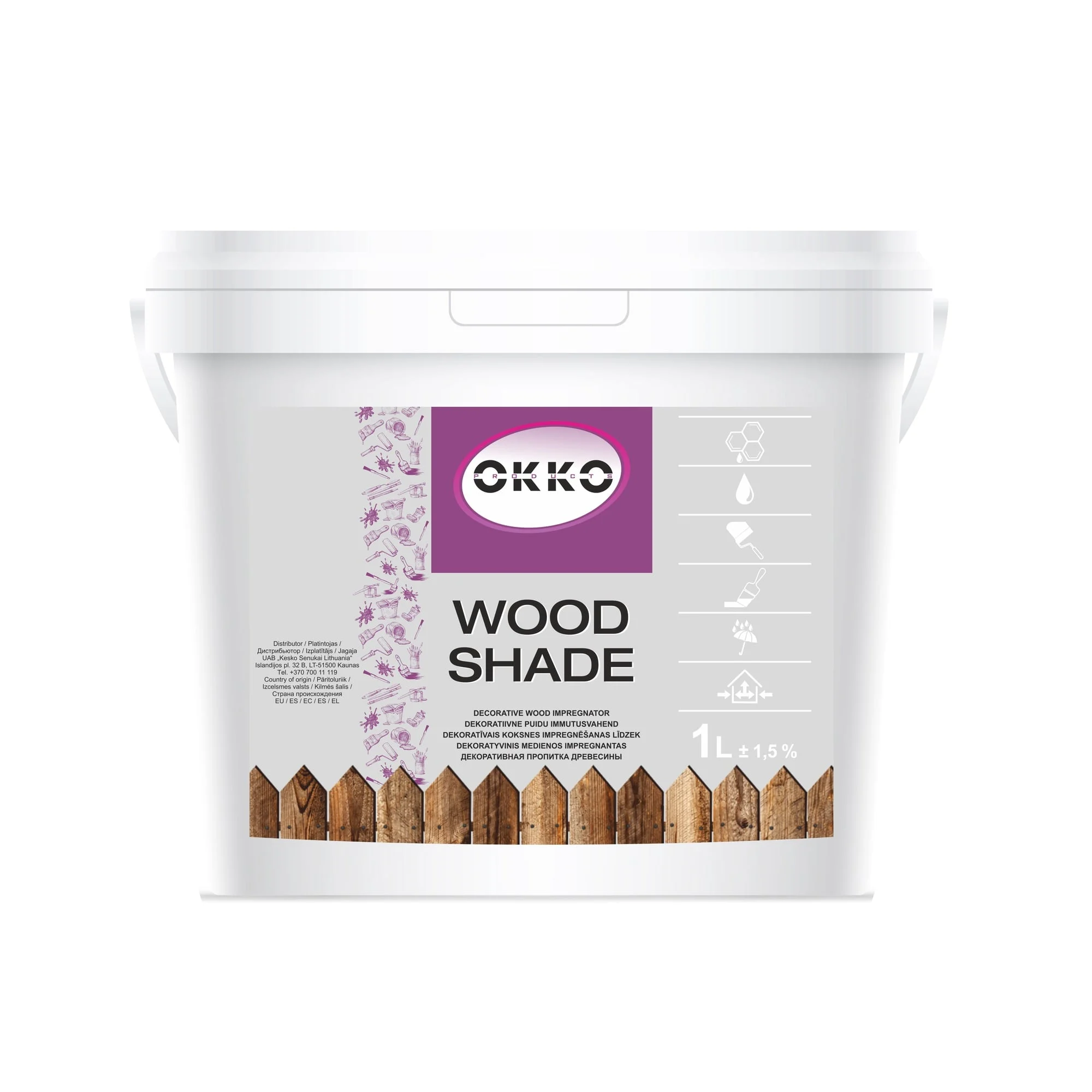 IMPREGN. KOKAM SHADE CIEDRU SARK 1L OKKO