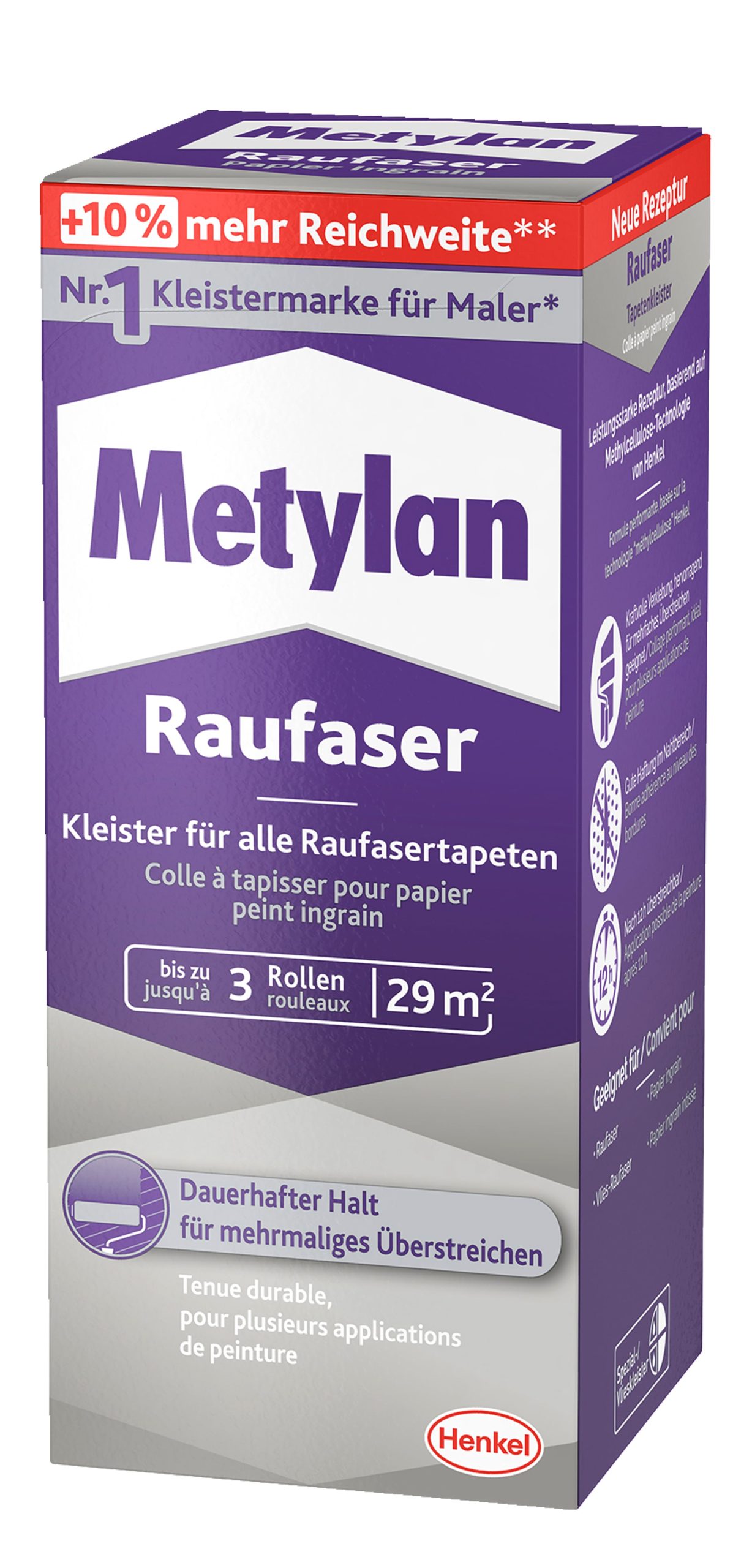 LĪME TAPEŠU METYLAN RAUFASER 180G