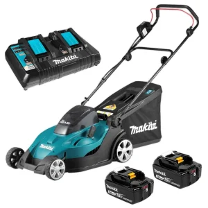PĻAUJMAŠĪNA DLM432PT2 18V 43CM 50L 2X5AH