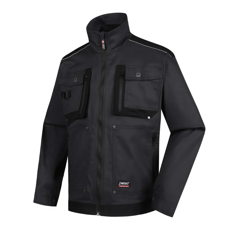 WORK JACKET STRETCH DARK GRAY L PESSO