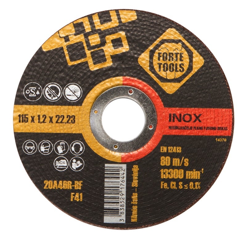 DISKS GRIEŠANAI NER.TĒR.115X1.2X22