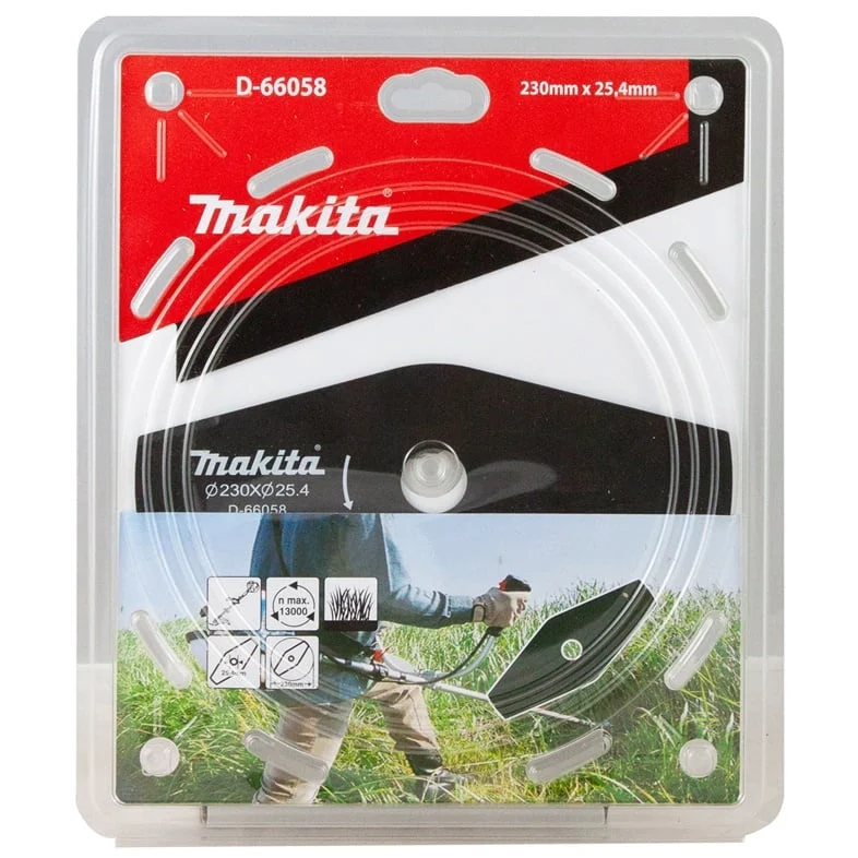 TRIMMER BLADE. 2-TOOTH 230X25.4MM,D-66058
