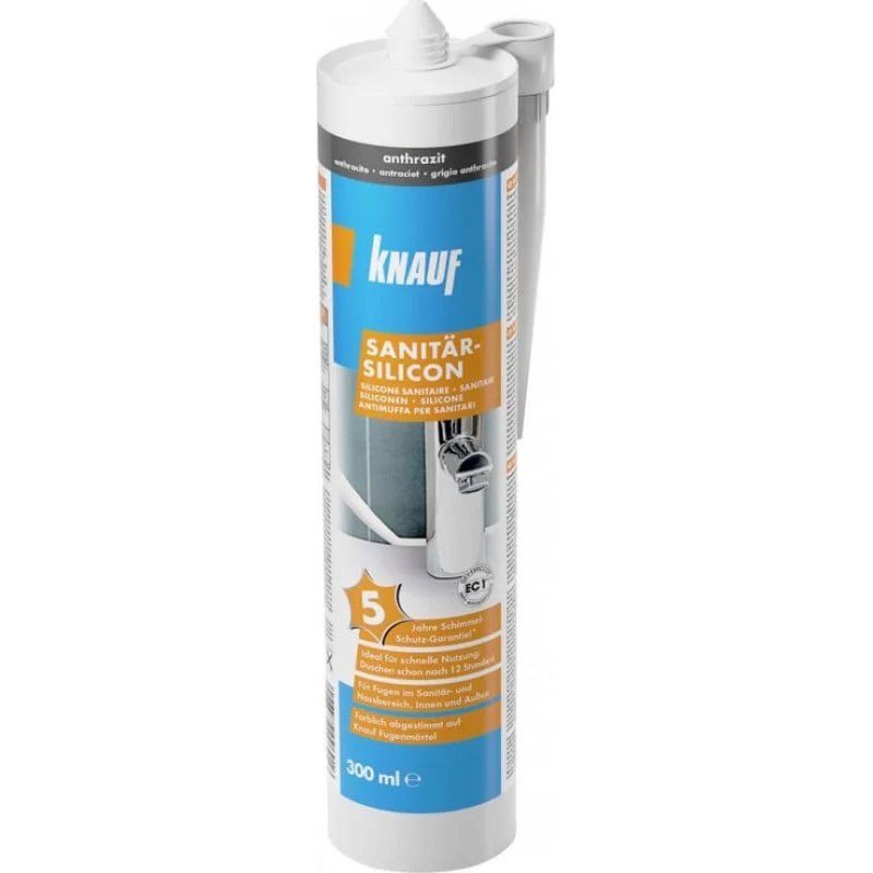 SILIKONS KNAUF ANTRACĪTS 300ML