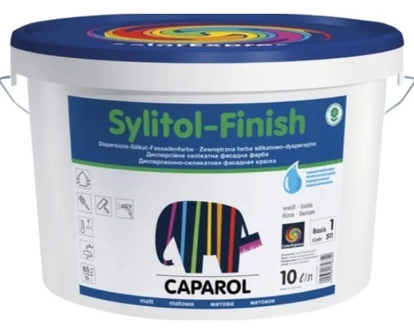 КРАСКА ФАСАДА SYLITOL ФИНИШ 2,5Л B1