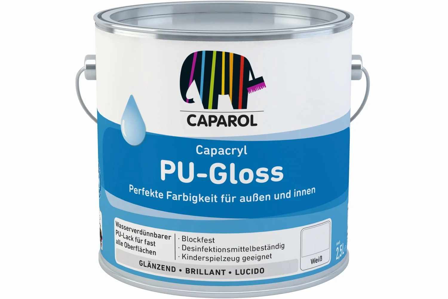 ACRYLIC PAINT CAPACRYL PU-GLOSS 0.7L W