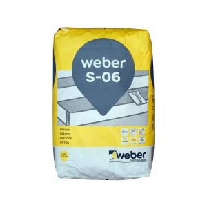REMONTJAVA ĀTRI CIETĒJOŠA WEBER S06 25KG