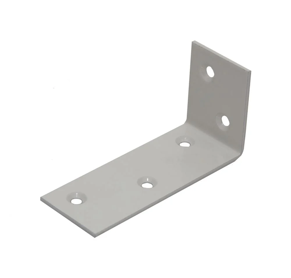 ANGLE BRACKET 80/40X30MM WHITE