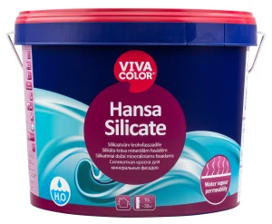 КРАСКА ДЛЯ ФАСАДОВ ИЗ КИРПИЧА HANSA SILICAT 9L SC