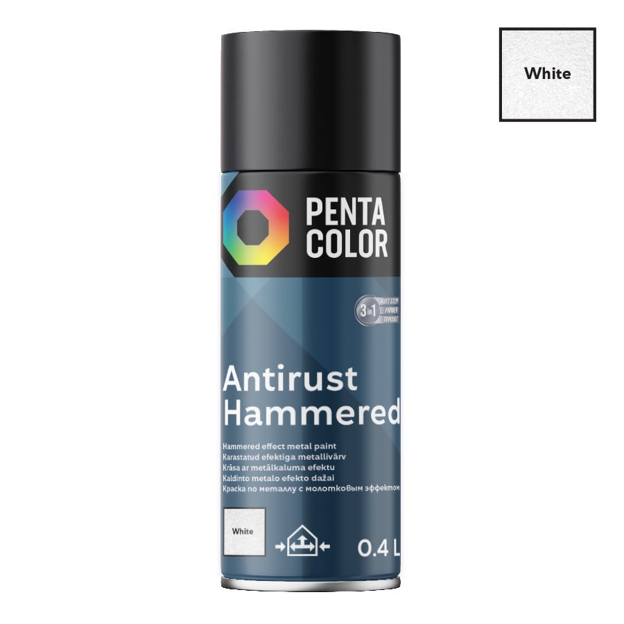 AEROSOLA KRĀSA PENTACOLOR MET.SUDR.400ML