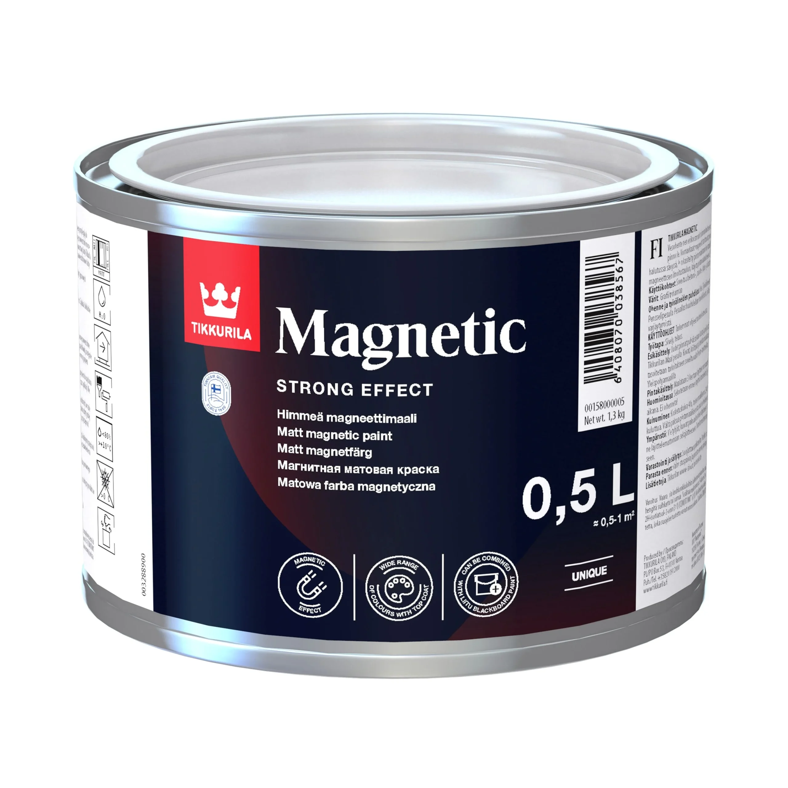 КРАСКА ДЕКОРАТИВНАЯ MAGNETIC 0,5L