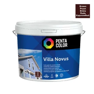 FASĀDES KRĀSA VILLA NOVUS BRŪNA 10L