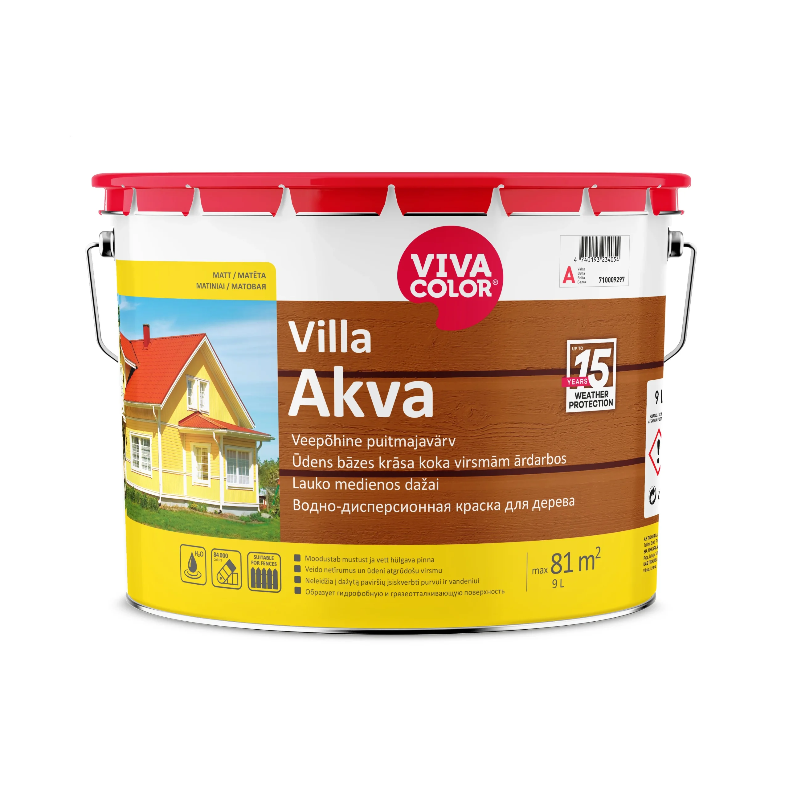 KRĀSA KOKAM VILLA AKVA A 9,0L