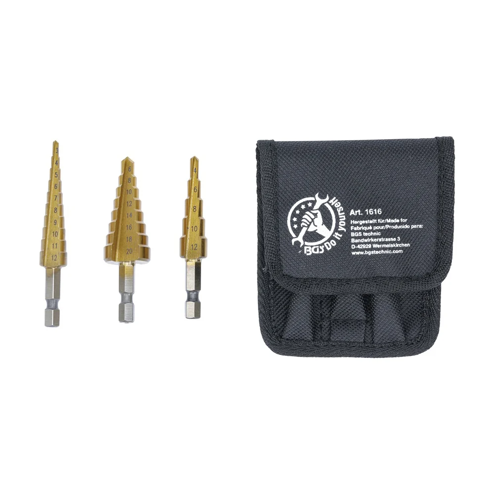 HSS DRILL BIT SET 3-20MM BGS
