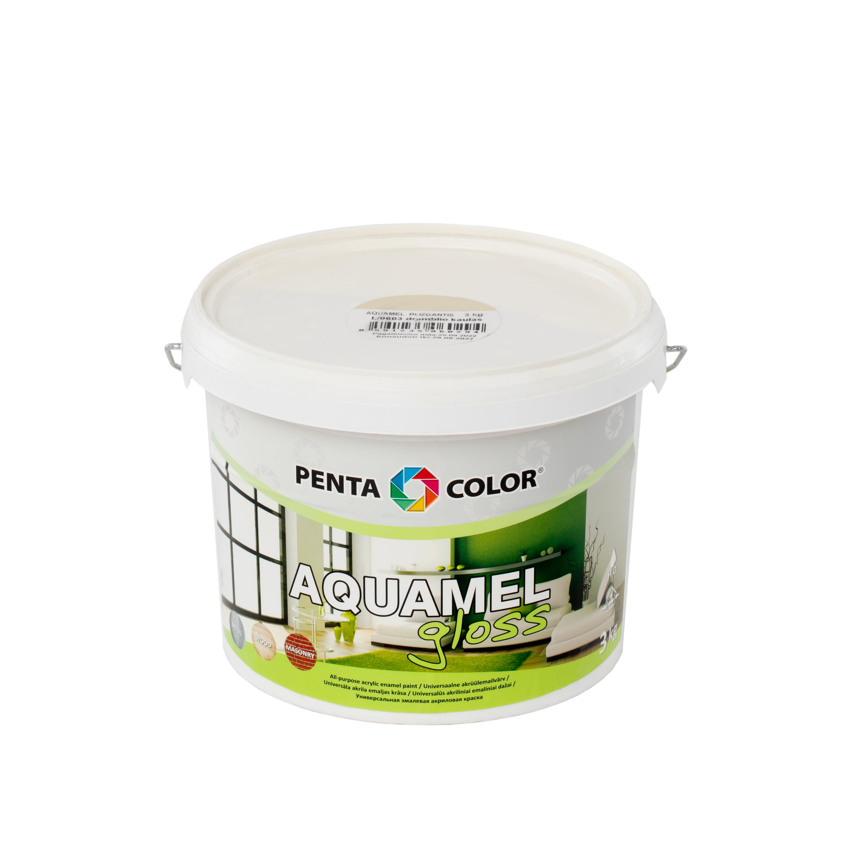 KRĀSA AQUAMEL ZILOŅKAULA KRĀSĀ 3KG SPĪD
