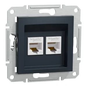 DATA LIGZDA ASFORA 2XRJ45 ANTRACĪTS