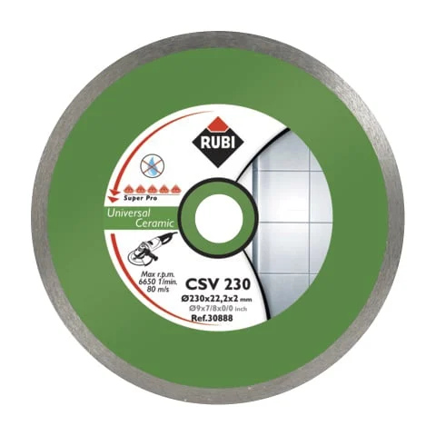 DIAMOND DISC SUPERPRO 125/22.2 RUBI DRY