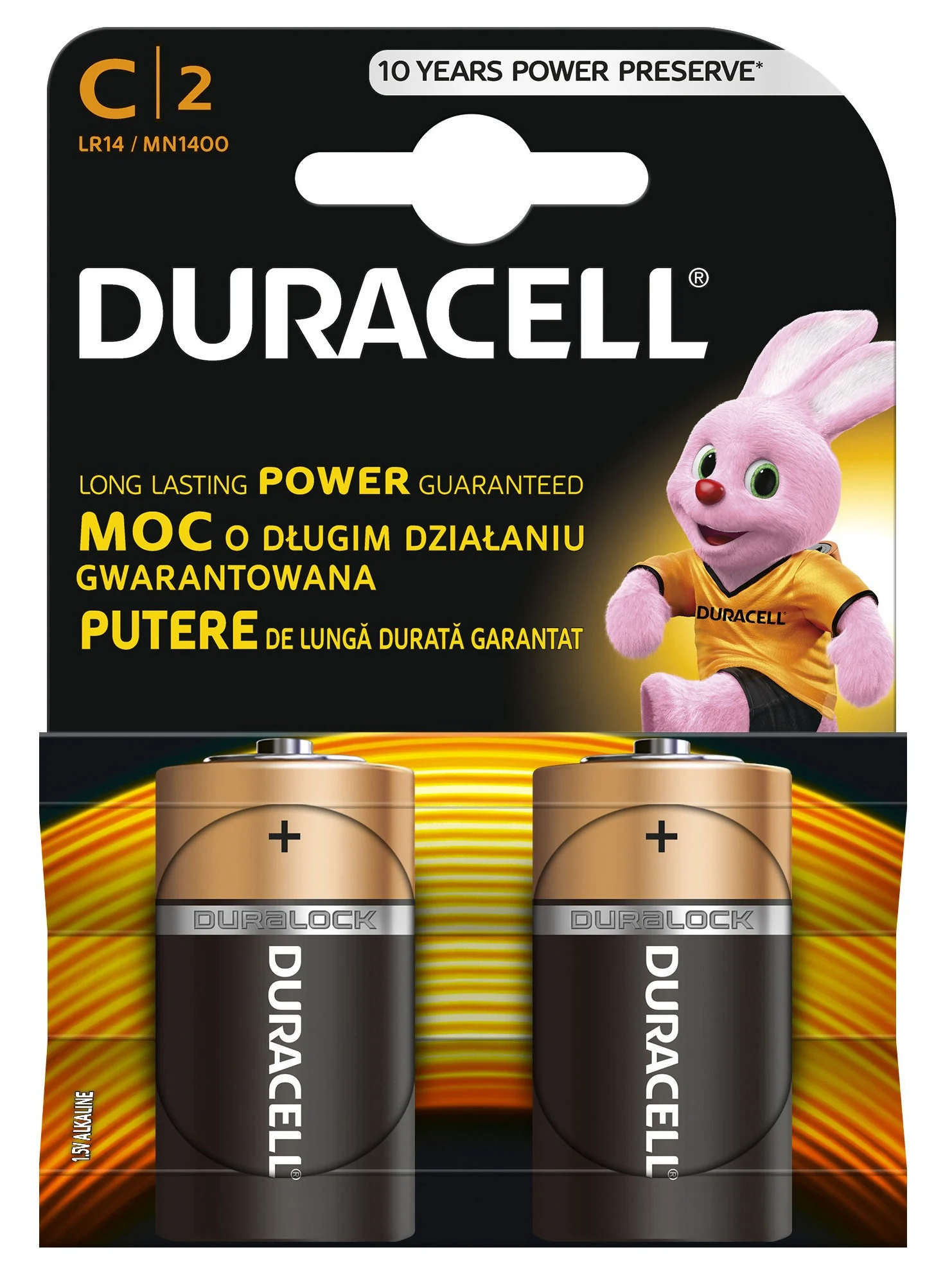 БАТАРЕЙКИ DURACELL C&B MN1400 C B2