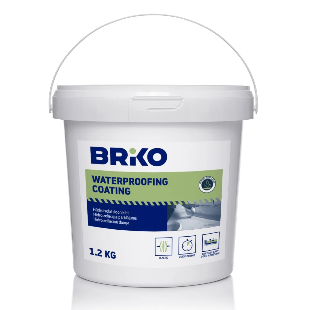 ГИДРОИЗОЛЯЦИЯ BRIKO HD 1,2КГ
