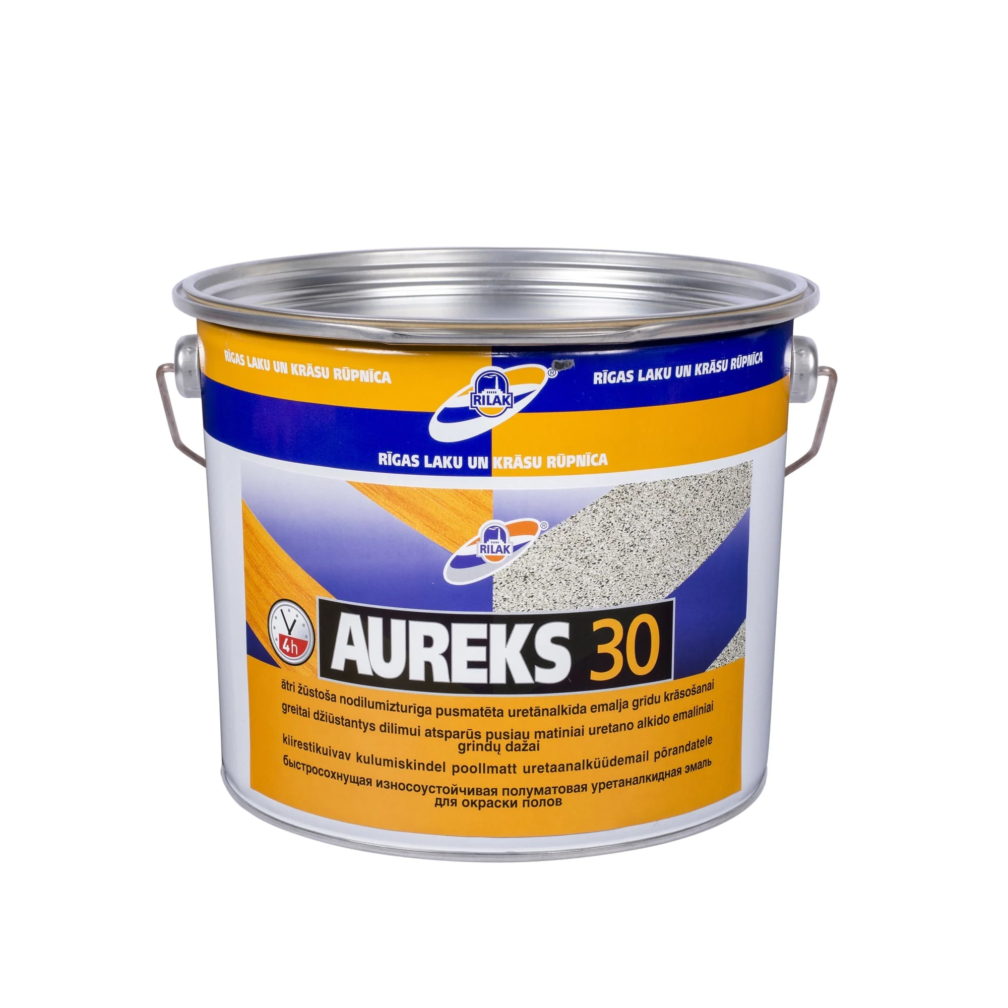AUREKS 30 GRAY FLOOR PAINT 2.7L