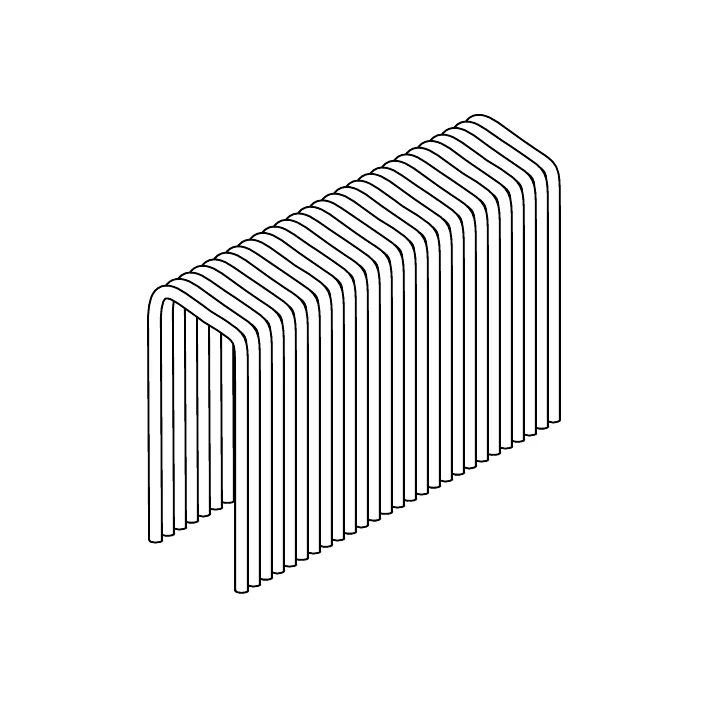 SKAVAS H500 10.8X40MM ZN 3000PCS