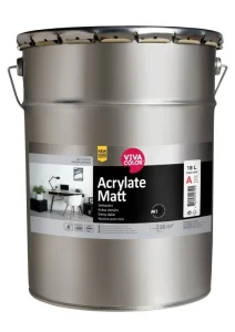 WALL PAINT ACRYLATE MATT A 18L