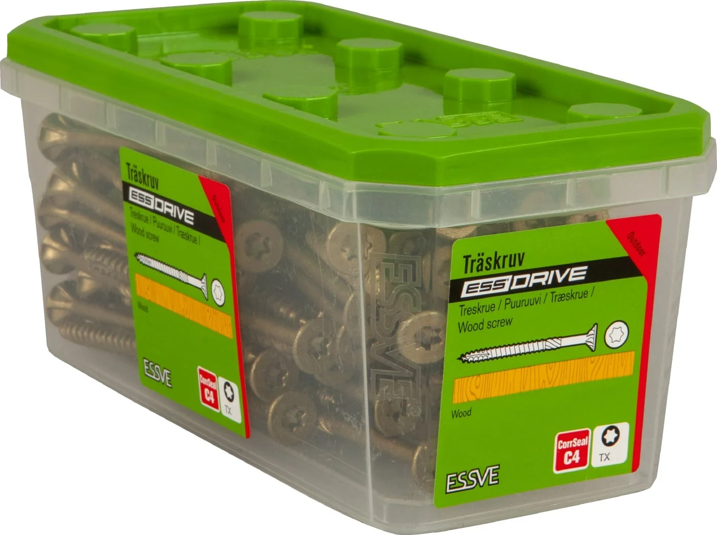 ВИНТ ДРЕВЕСНЫЙ. ESSDRIVE 5X120 АРД CS 100ШТ