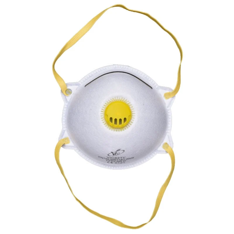РЕСПИРАТОРЫ С КЛАПАНОМ VIC821V FFP2