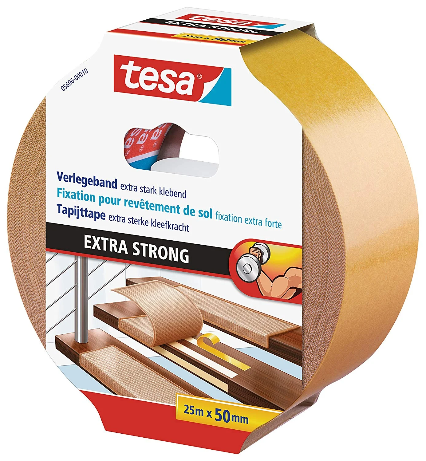 EXTRA STRONG CARPET FIXING ADHESIVE TAPE