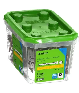 SKRŪVE AR KVADRĀTA GAL. 3.9X42 250GAB