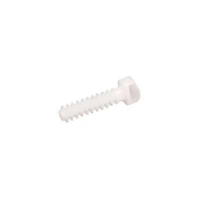 DOWEL FOR SCREW 8X40, WHITE - 10 PCS