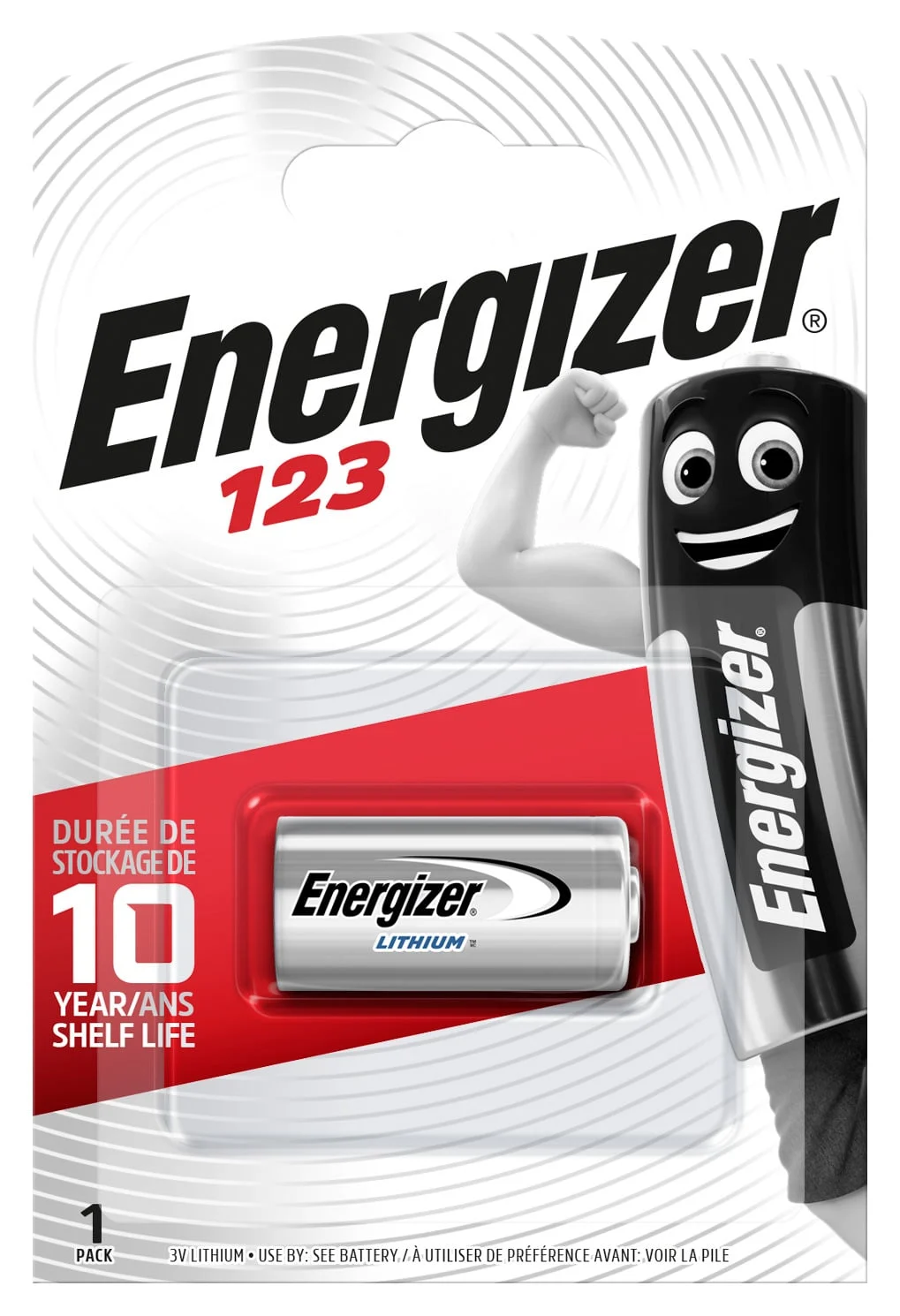 ENERGIZER 123 LITH3V B1 BATTERY