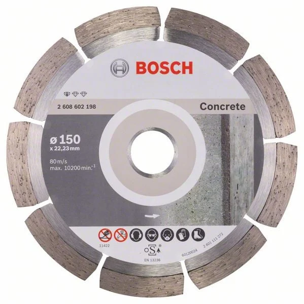 DISKS DIMANTA GRIEŠ. BETONAM 150X22,23MM