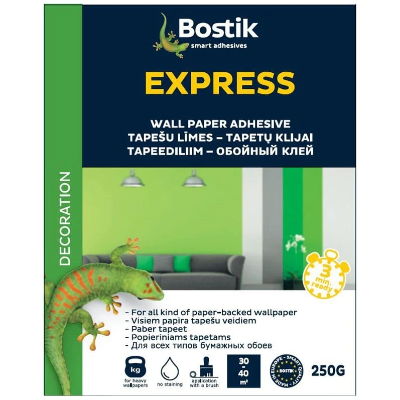 BOSTIK EXPRESS WALLPAPER ADHESIVE 250G