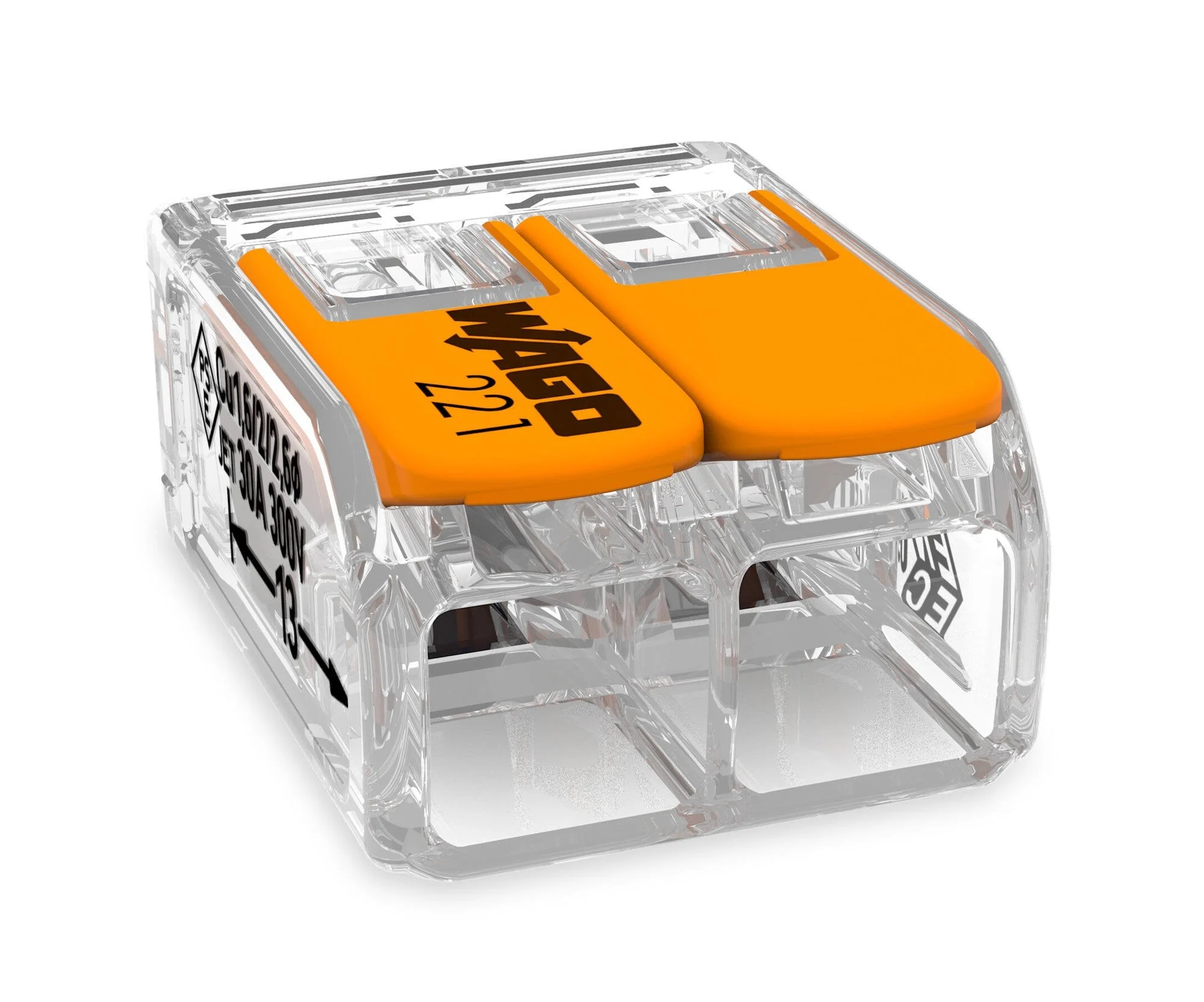 LEAD CONNECT.221-612/3, 2 X 0.5-6 MM² (3